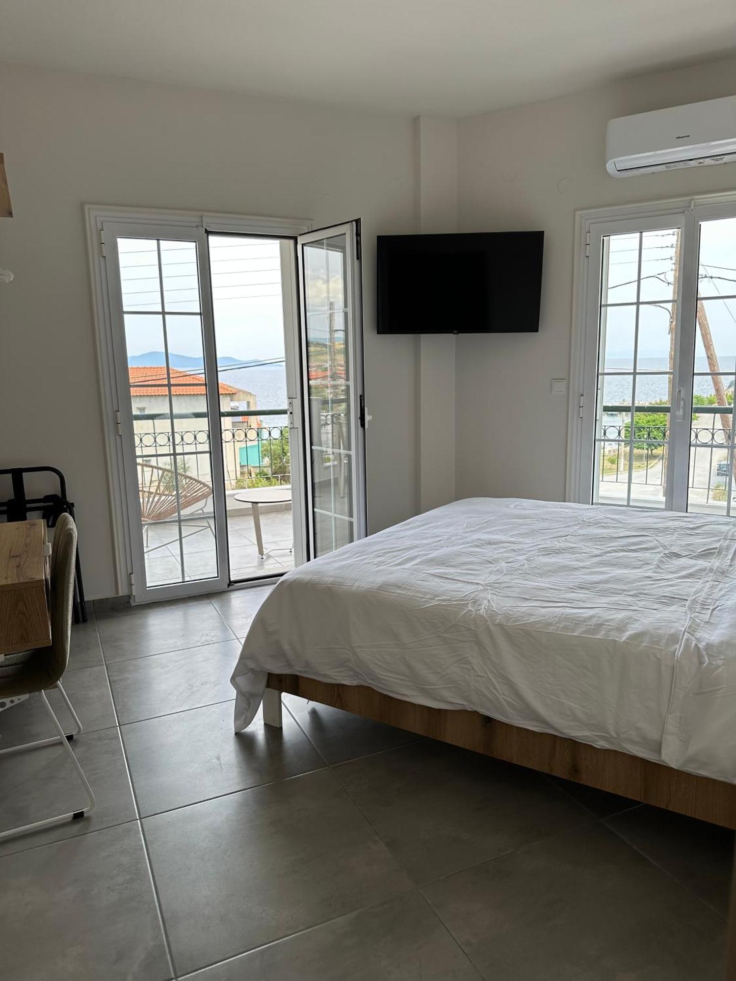 נאה רודה Villa Eleni Greece - Wonderful Sea View Studios מראה חיצוני תמונה